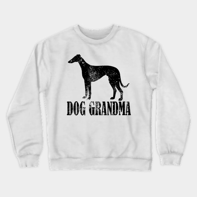 Whippet Dog Grandma Crewneck Sweatshirt by AstridLdenOs